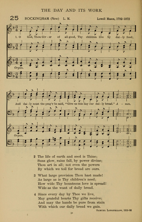 Songs for the Chapel: Arranged for male voices, for use in colleges, academies, schools and societies page 32