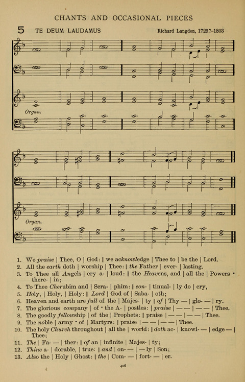 Songs for the Chapel: Arranged for male voices, for use in colleges, academies, schools and societies page 406