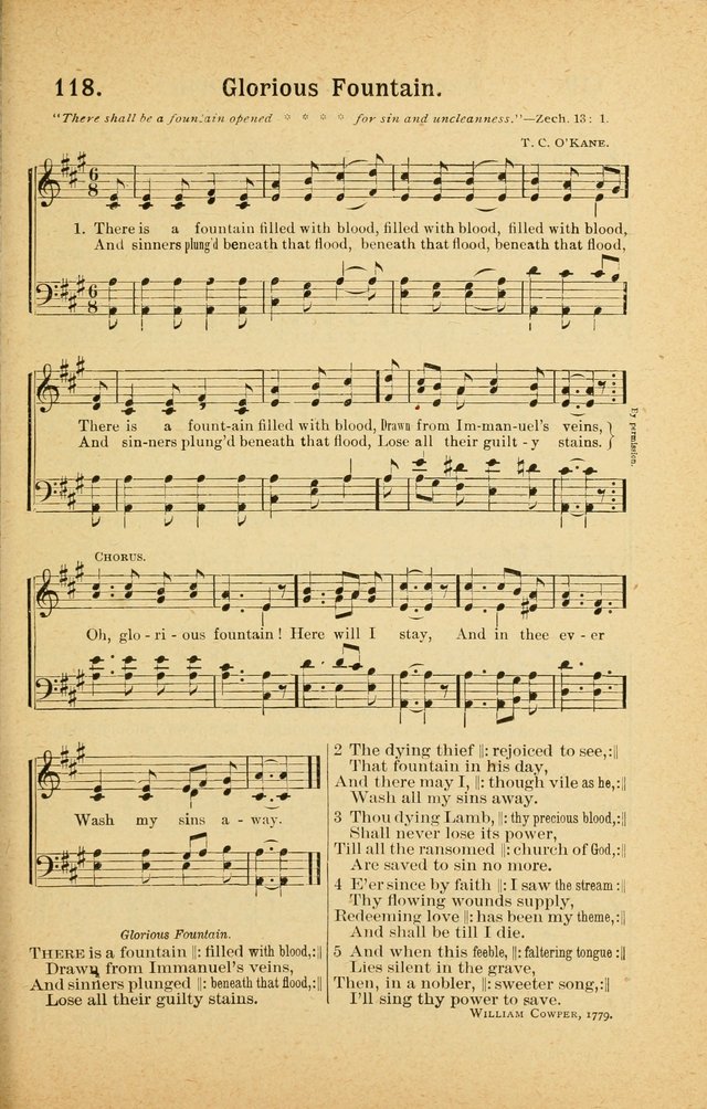 Songs for Christ and the Church: a collection of songs for the use of Christian endeavor societies, sunday-schools, and other church events page 101