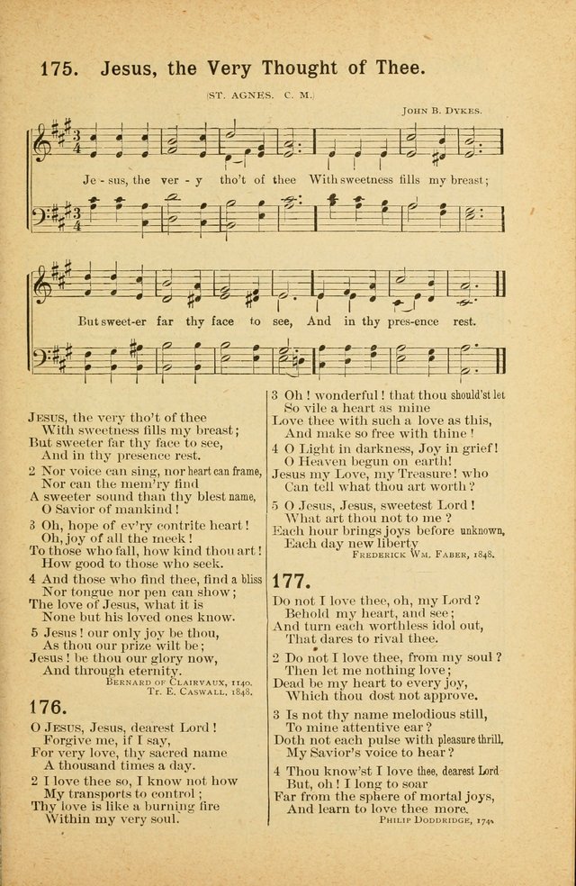 Songs for Christ and the Church: a collection of songs for the use of Christian endeavor societies, sunday-schools, and other church events page 135