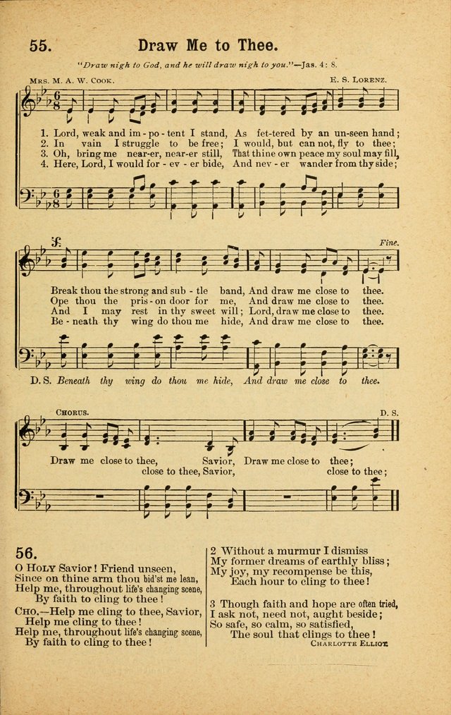 Songs for Christ and the Church: a collection of songs for the use of Christian endeavor societies, sunday-schools, and other church events page 49