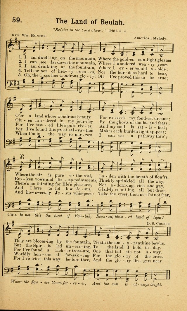 Songs for Christ and the Church: a collection of songs for the use of Christian endeavor societies, sunday-schools, and other church events page 51