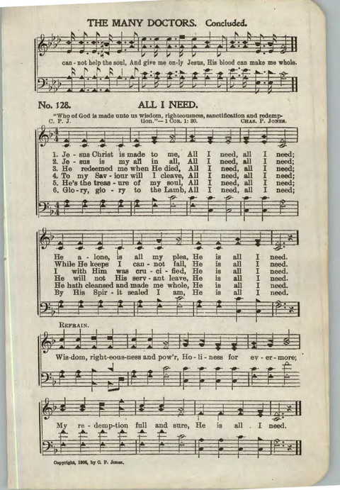 Songs for Jesus No. 5 page 123