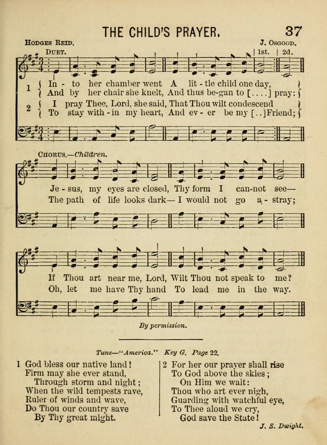 Songs for Little Folks: a collection adapted for the home circle and for primary classes in Sunday schools and day schools: containing a number of carefully selected kindergarten songs page 29