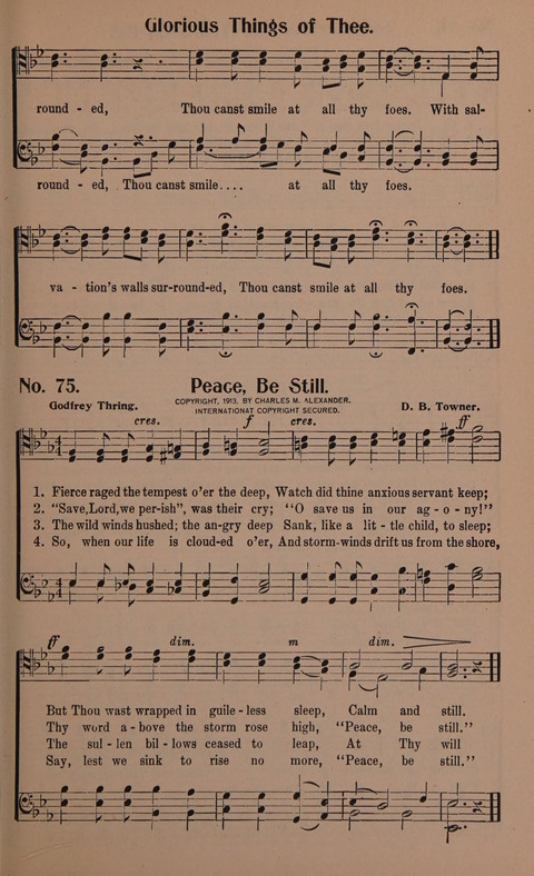Songs for Men: A Collection of Gospel Songs for Male Quartets and Choruses page 75