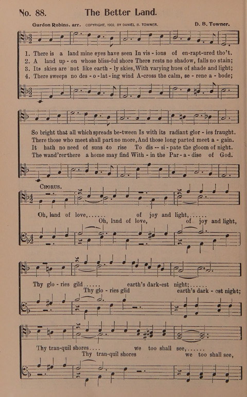 Songs for Men: A Collection of Gospel Songs for Male Quartets and Choruses page 88