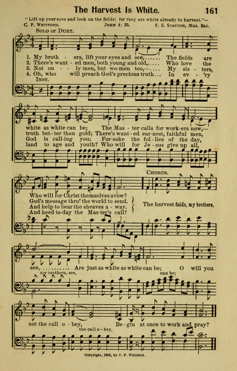 Songs for Service: in Church and Home page 163