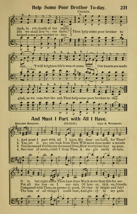 Songs for Service: in Church and Home page 233