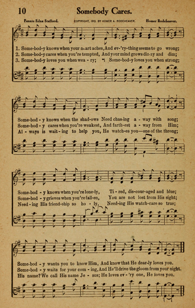 Songs for Service page 10