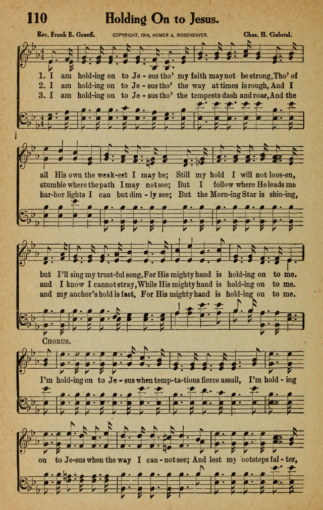 Songs for Service page 110