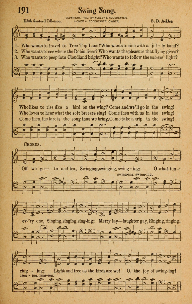 Songs for Service page 191
