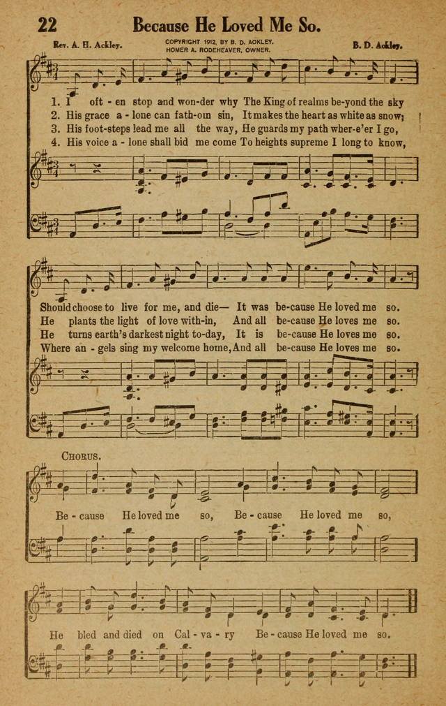 Songs for Service page 22