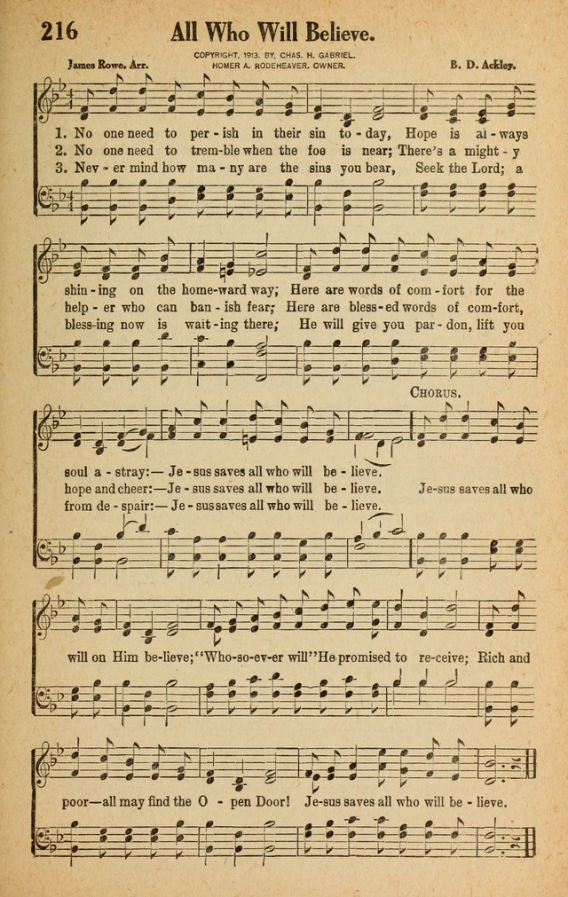Songs for Service page 225