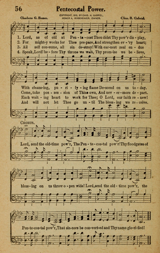 Songs for Service page 56
