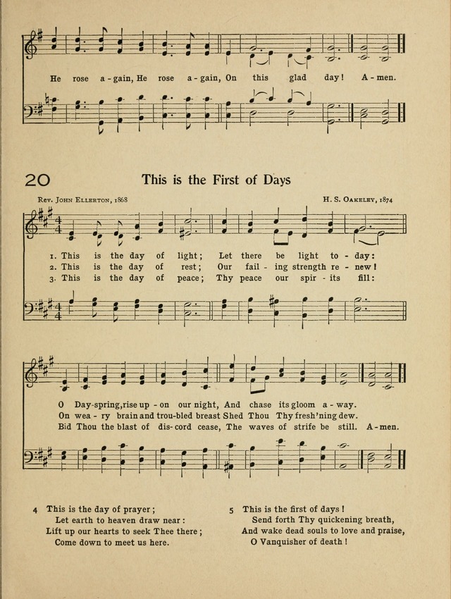 Songs for Sunday Schools: and How to Use Them page 19