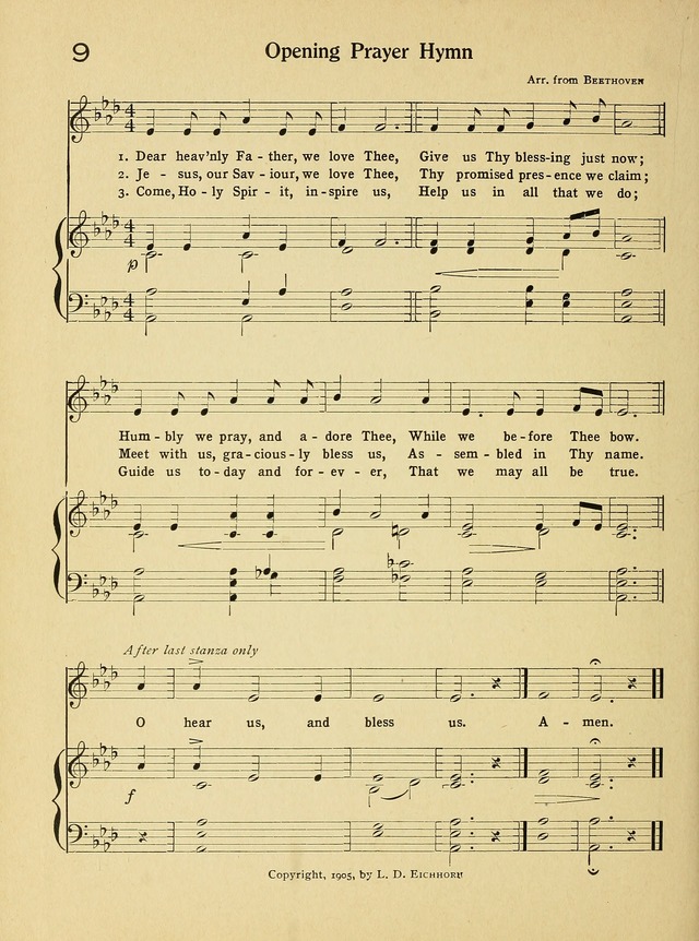 Songs for Sunday Schools: and How to Use Them page 8