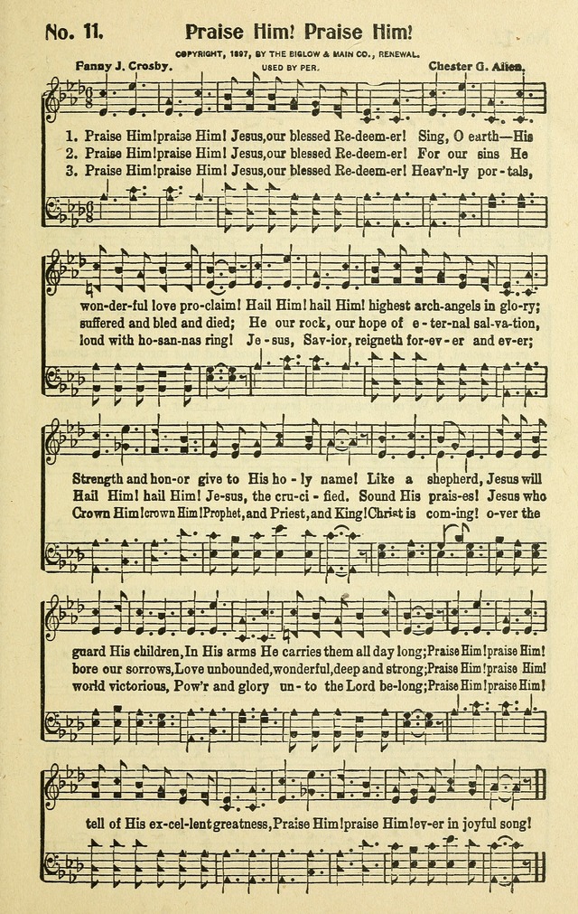 Songs for the Sunday School page 11