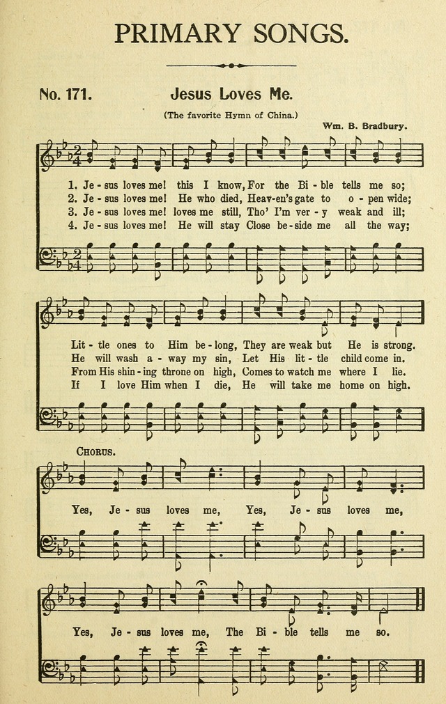 Songs for the Sunday School page 159