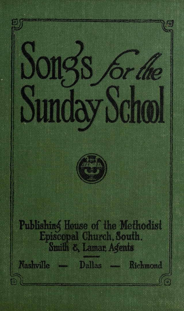 Songs for the Sunday School page i