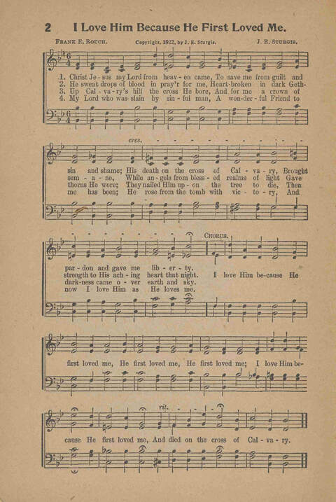 Songs for Soul-winning: for the Ohio Christian Endeavor Union page 2
