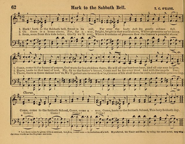 Songs for Worship: in the Sunday-school, social-meeting, and family page 62