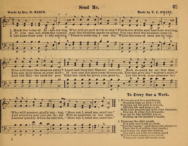 Songs for Worship: in the Sunday-school, social-meeting, and family page 65