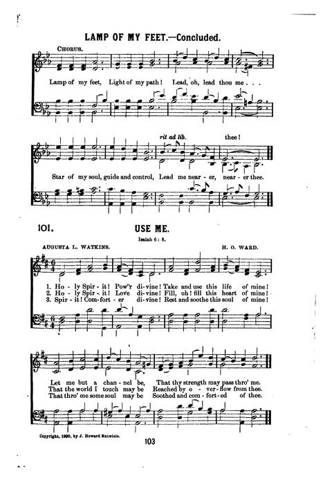 Songs for Work and Worship page 101