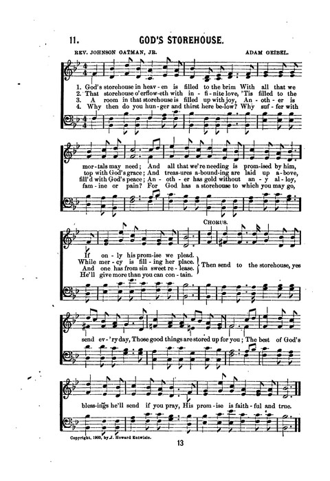 Songs for Work and Worship page 11