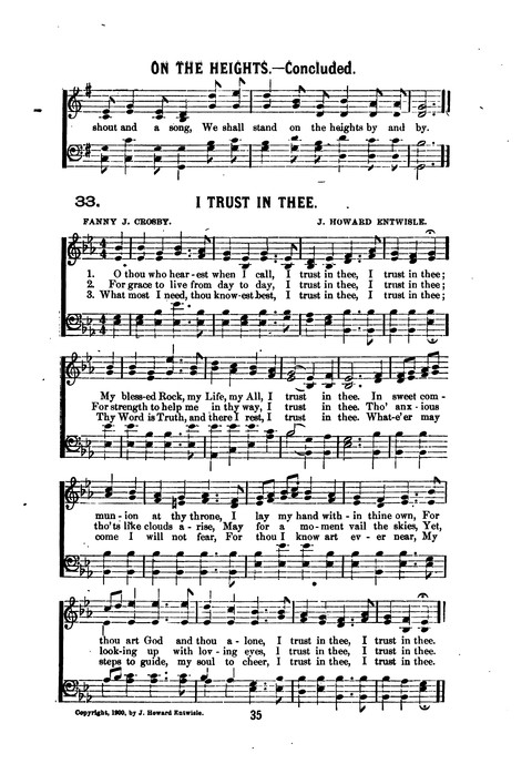 Songs for Work and Worship page 33