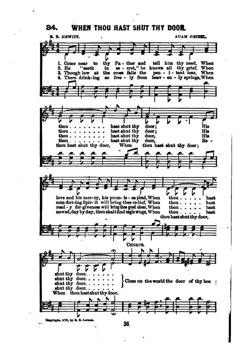 Songs for Work and Worship page 34
