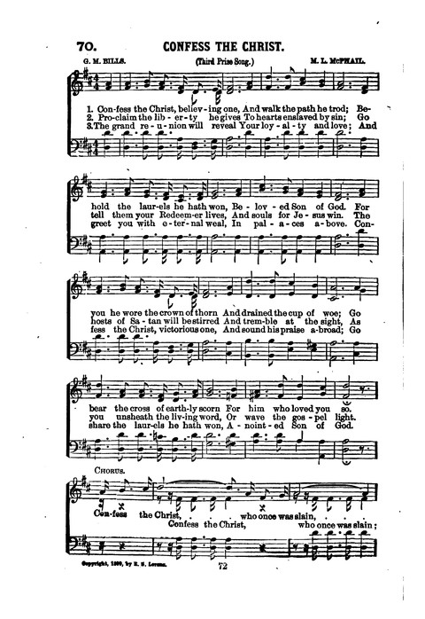Songs for Work and Worship page 70