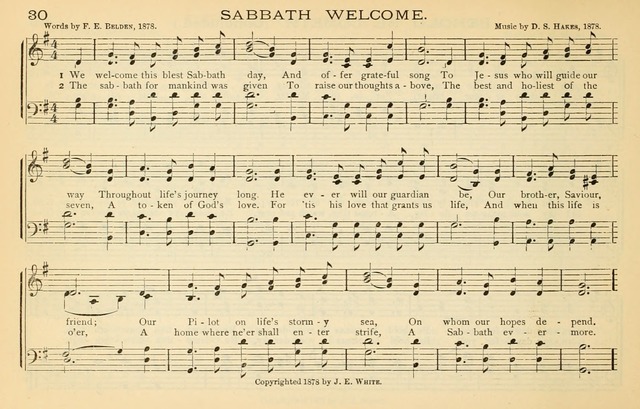 Song Anchor: a Choice Collection of Favorites for Sabbath School and Praise Service page 30