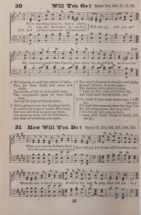 Salvation Army Music: (formerly published as "Revival Music") with supplementary tunes page 22