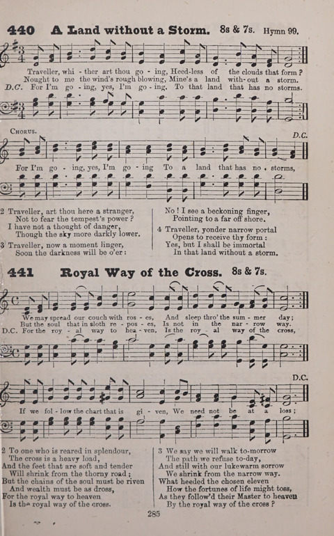Salvation Army Music: (formerly published as "Revival Music") with supplementary tunes page 285