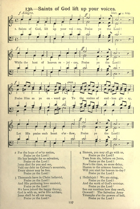 The Salvation Army Music page 127