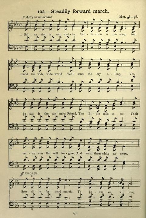 The Salvation Army Music page 98