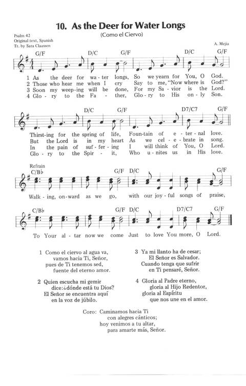 Sing and Rejoice!: new hymns for congregations page 11