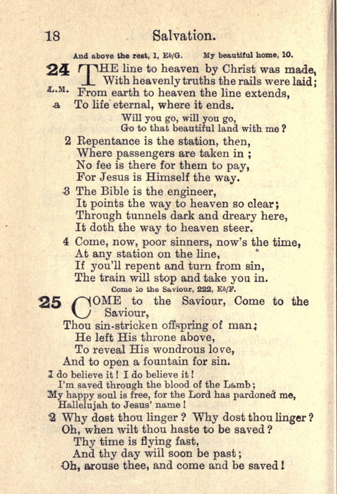 Salvation Army Songs page 18