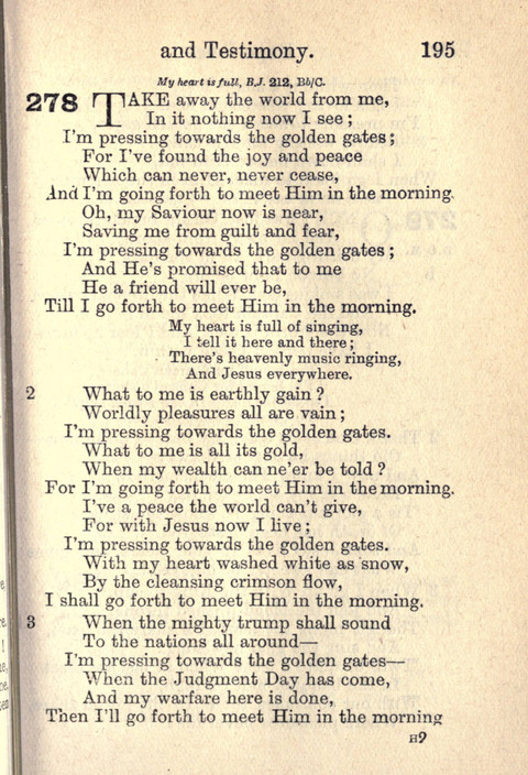Salvation Army Songs page 195
