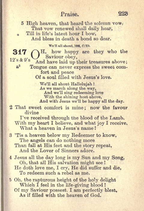 Salvation Army Songs page 223