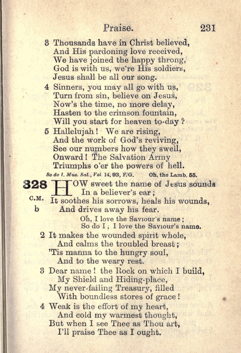 Salvation Army Songs page 231