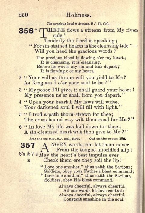 Salvation Army Songs page 250