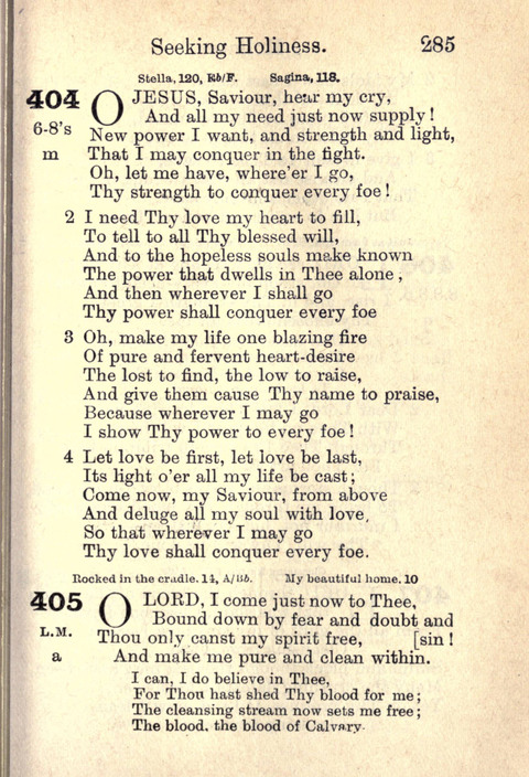Salvation Army Songs page 285