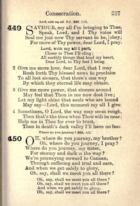 Salvation Army Songs page 317