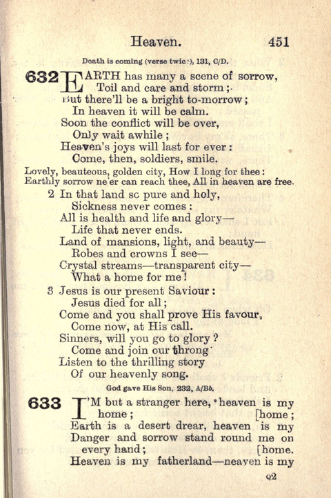 Salvation Army Songs page 451