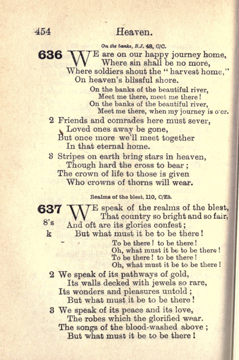 Salvation Army Songs page 454