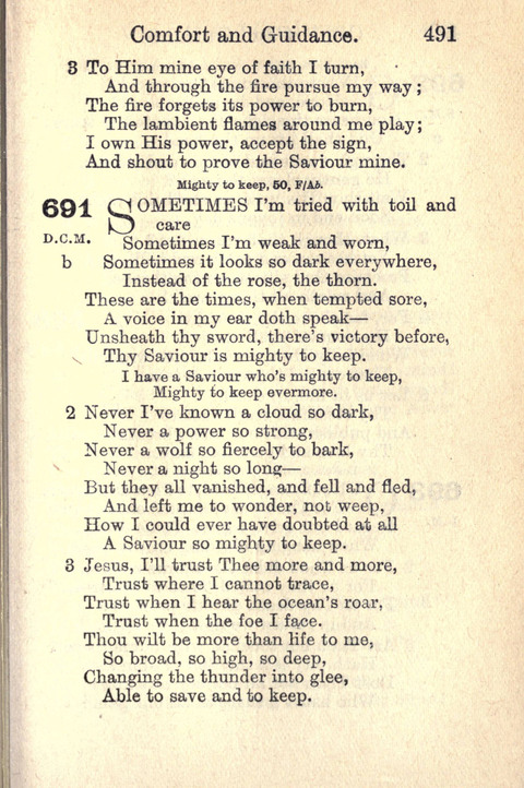 Salvation Army Songs page 491