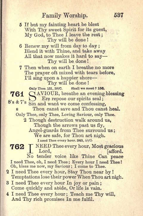 Salvation Army Songs page 537