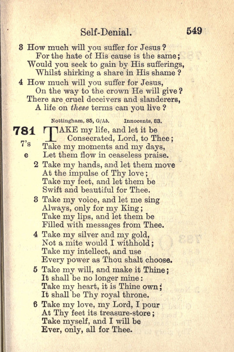 Salvation Army Songs page 549