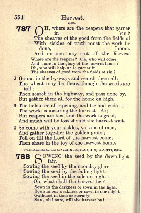 Salvation Army Songs page 554